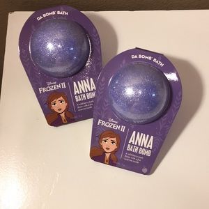 2 Frozen Anna Bath Bombs